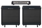 Ampeg PF800 PF115HE PF210HE Bass Amp Stack Front View
